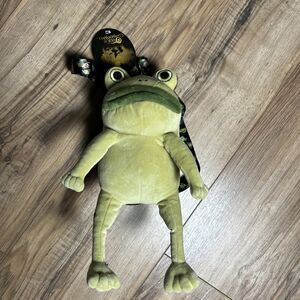 Jason Funderburker Over the Garden Wall Frog Plush Crossbody ID Holder Bag NWT